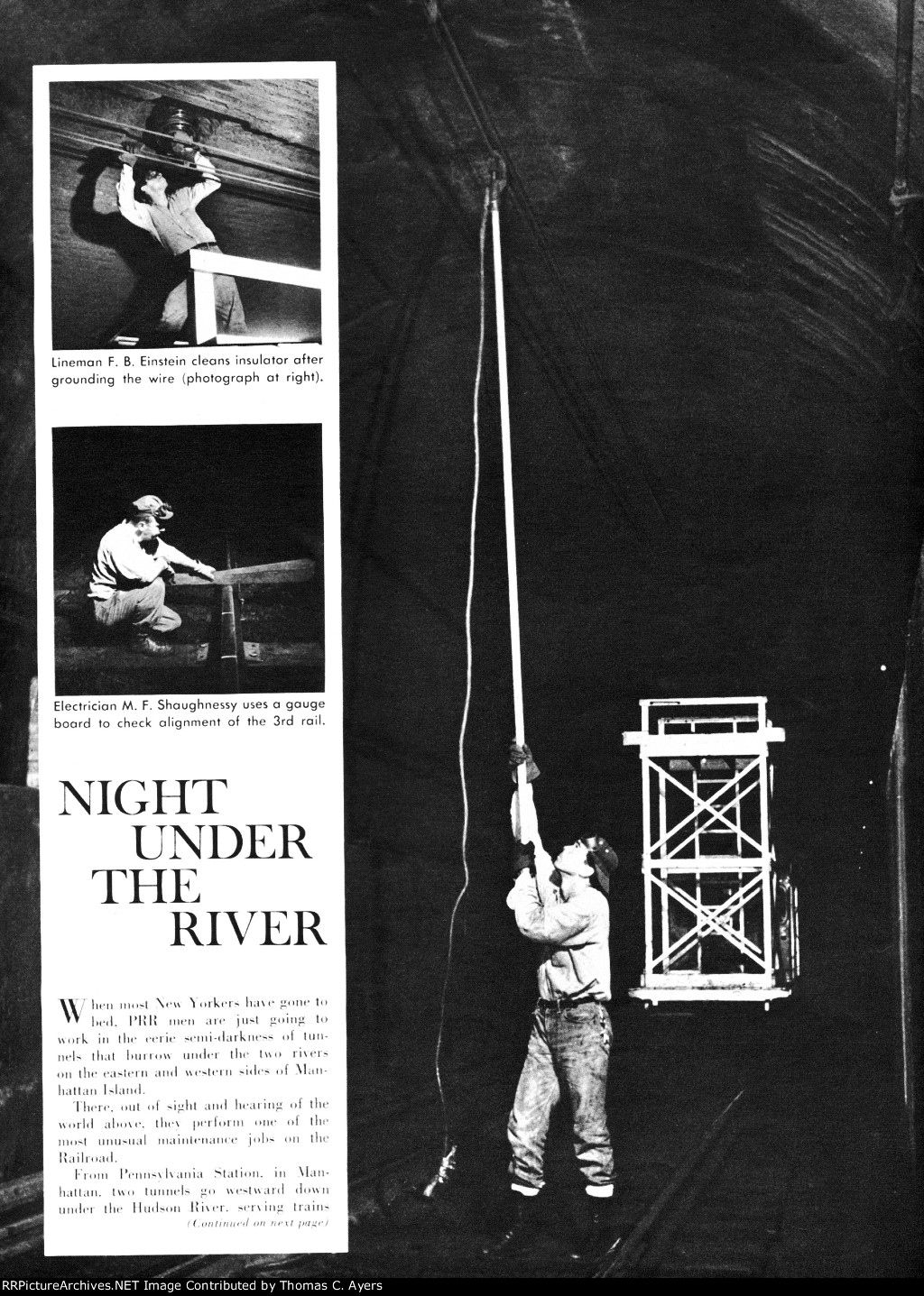 "Night Under The River," Page 16, 1961